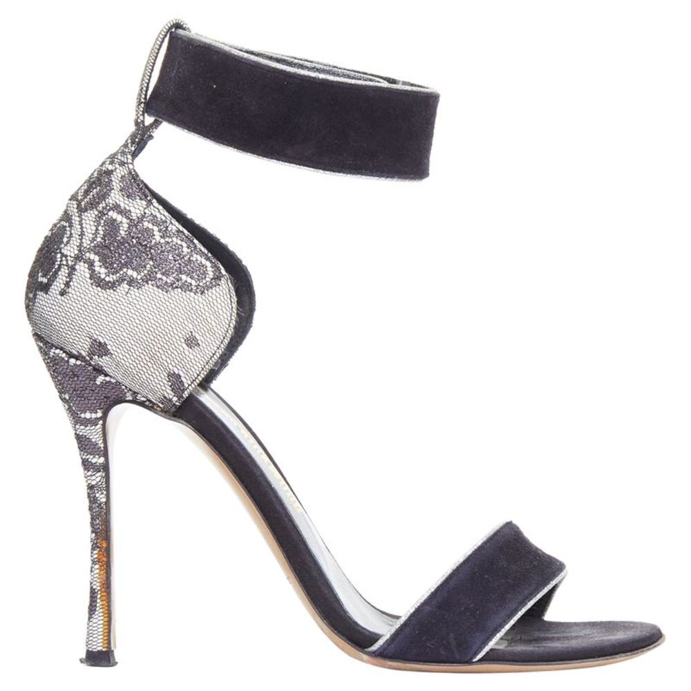Nicholas Kirkwood Suede Lace Sandals